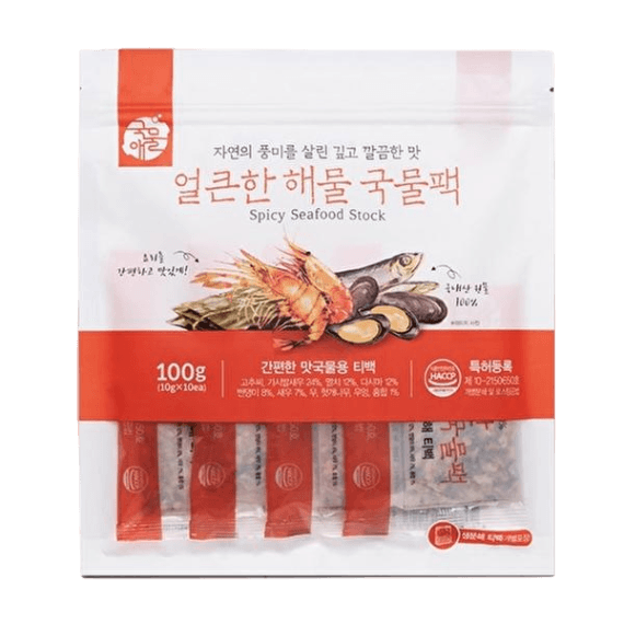 SPICY SEAFOOD BROTH PACK 100g*25