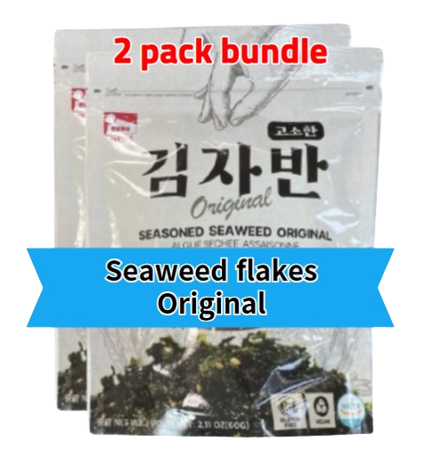 SEASONED SEAWEED 2pack bundle 60g*2/10