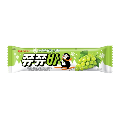 Shinemuscat & Green grape Ice Tube 130g*35
