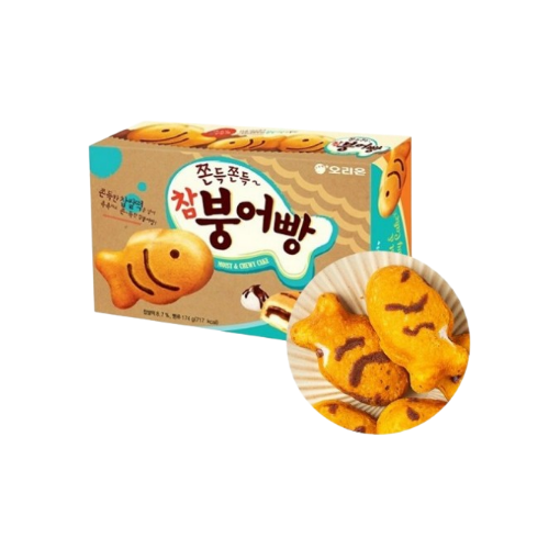 Moist & Chewy Cake (Fish shaped) 6P 174g*9