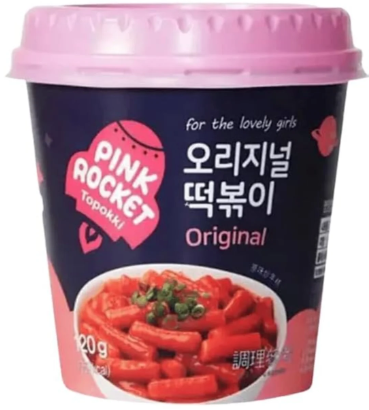 Pink Rocket Original Cup Tteobbokki 120g*30