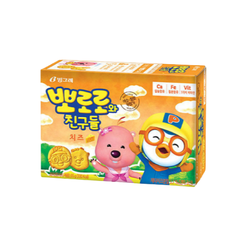 Pororo with Friends (Cheese) 65g*20