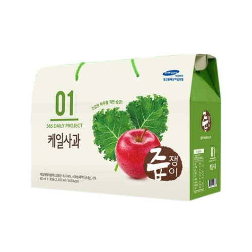 KALE&APPLE JUICE 2400g(80ml*30)*4