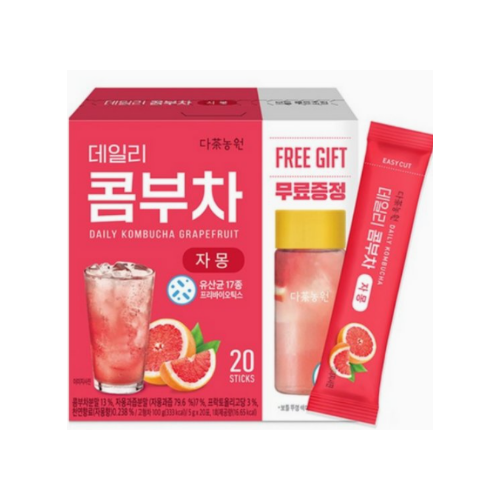 Daily Kombucha Grapefruit 100g(5g*20T)*12