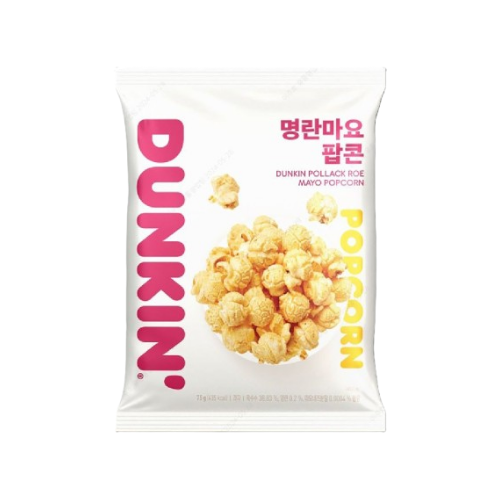 Dunkin Pollack Roe Mayo Popcorn 75g*20