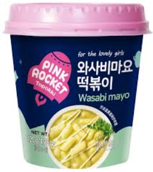 Pink Rocket Wasabi-Mayo Cup Tteobbokki 120g*30