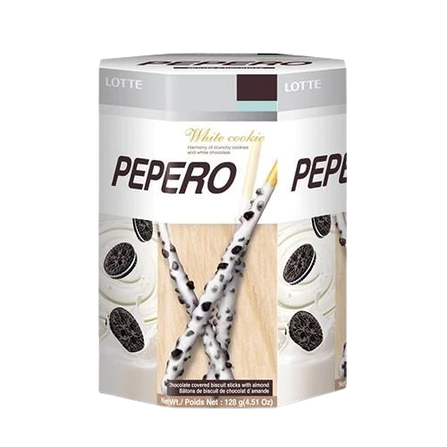 Pepero White Cookie 128g*9