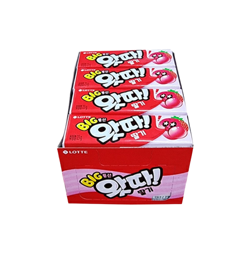Watta Chewing Gum Strawberry 23g*16