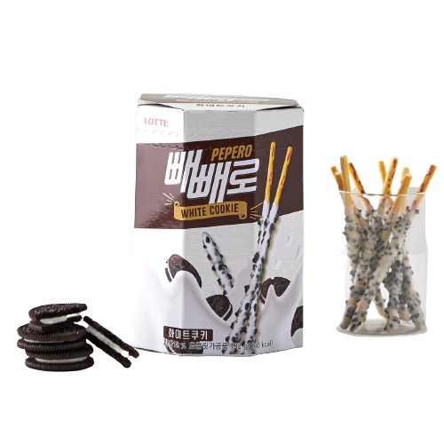 Pepero White Cookie 128g*9