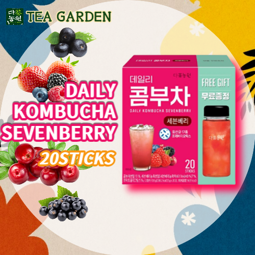 Daily Kombucha Sevenberry 100g(5g*20T)*12