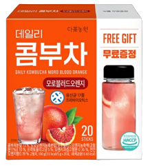 Daily Kombucha Blood Orange 100g(5g*20T)*12