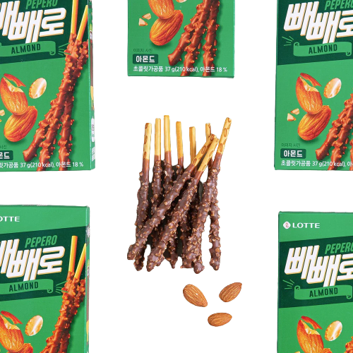 Pepero Almond 132g*9