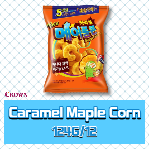 Caramel Maple Corn 124g*12