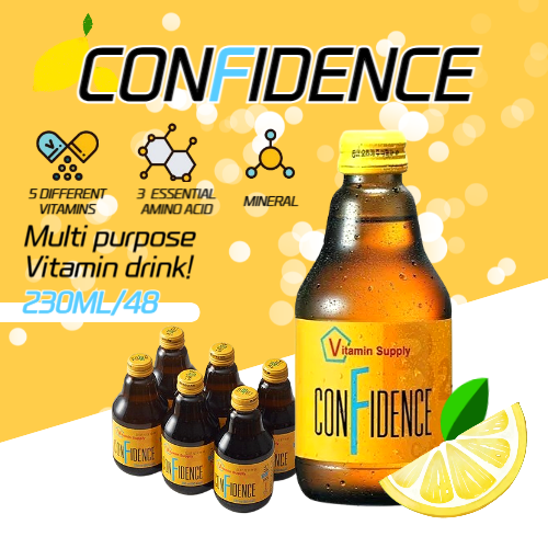 [VITAMIN-C DRINKS] Confidence 230ml*48