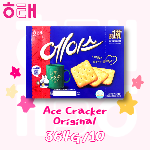 Haitai Snack_Ace cracker Original 364g*10