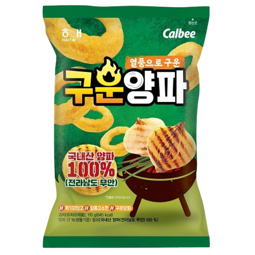 Haitai Snack_Roasted Onion 110g*12