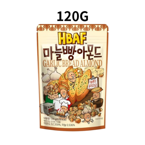 HBAF_Garlic Bread Almond 120g*20