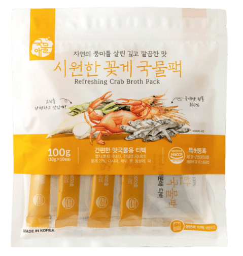 REFRESHING CRAB BROTH PACK 100g*25