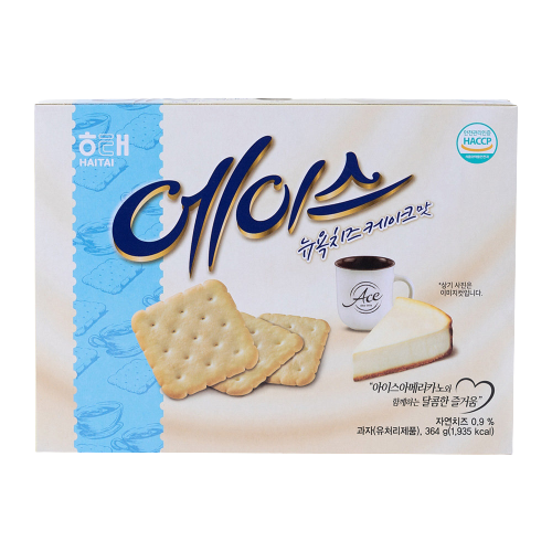 Haitai Snack_Ace cracker Newyork cheese Cake 364g*10