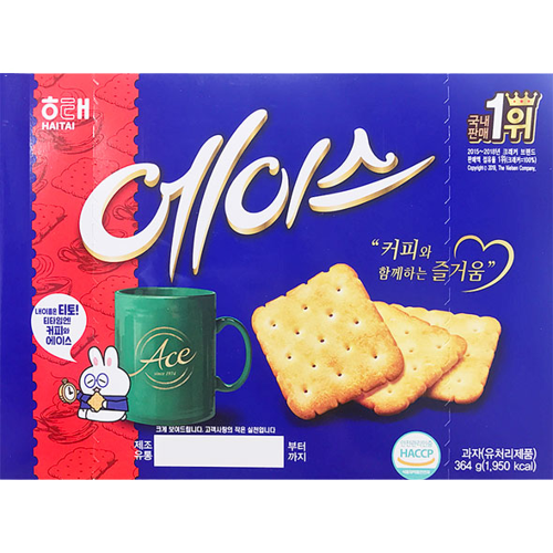 Haitai Snack_Ace cracker Original 364g*10