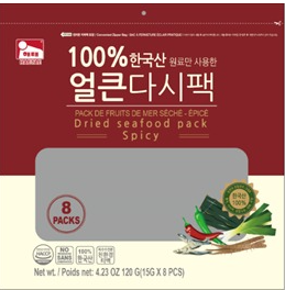 DRIED SEAFOOD PACK- SPICY 120g*20