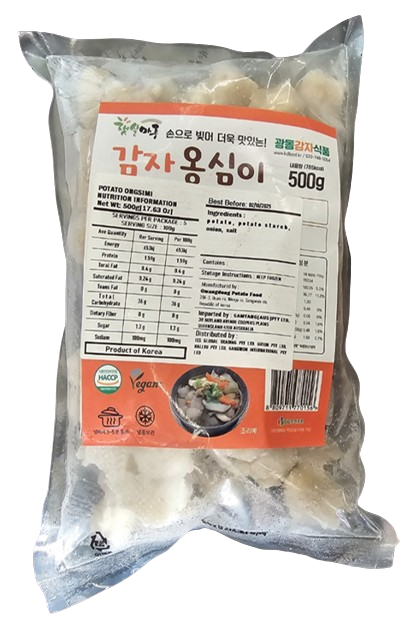 Potato ongsimi 500g*20