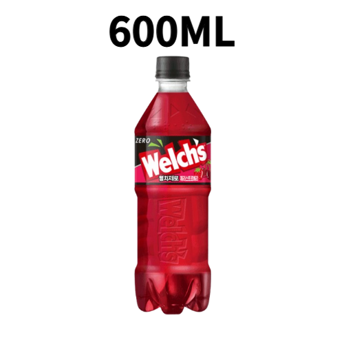 Welch's ZERO Cherry Strawberry 600ml*24