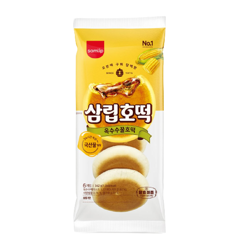 CORN HONEY SWEET BUN (6P) 342g*12