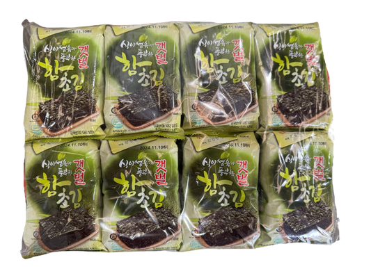 HAMCHO ROASTED SEASONED SEAWEED 16pack 64g*10