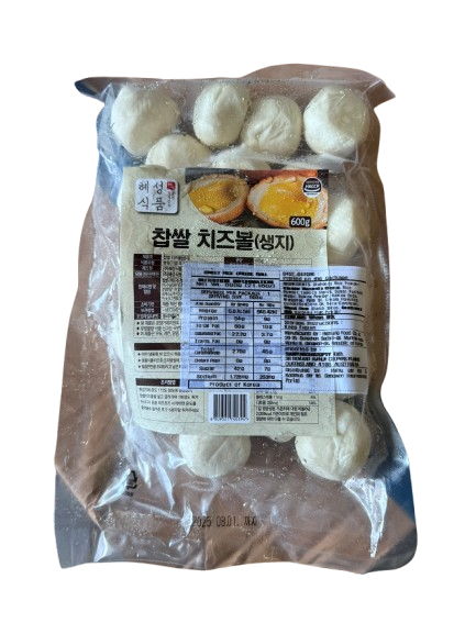 Sweet rice cheese ball(fresh base) 600g*15