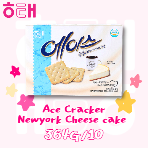 Haitai Snack_Ace cracker Newyork cheese Cake 364g*10