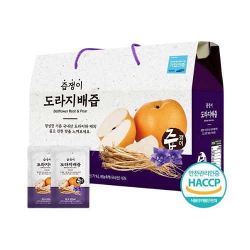 BELLFLOWER ROOT&PEAR JUICE 2400g(80ml*30)*4