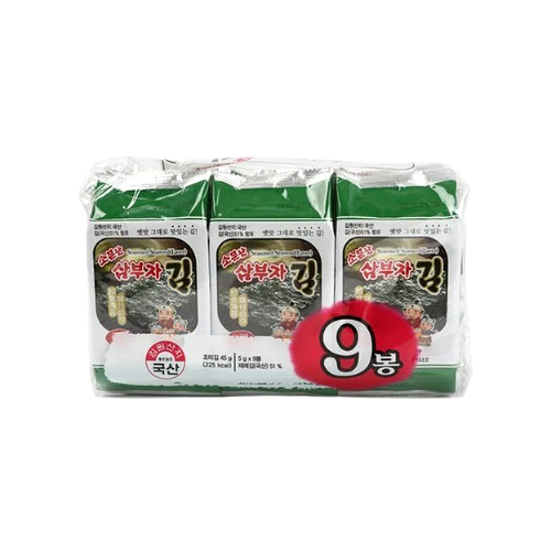 Lunchbox Seaweed 9pack 4g*9/12