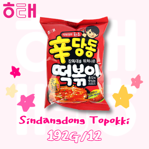 Haitai Snack_Sindangdong Topokki 192g*12