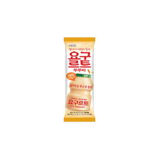 Yogurt flavour tube ice 130g*35