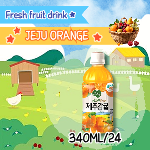 Youus Jeju Hanrabong(Orange) 340ml*24