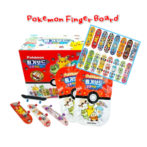 Pokemon Finger Board 24boards/box