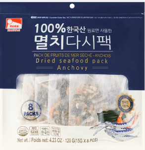 DRIED SEAFOOD PACK 120g*20