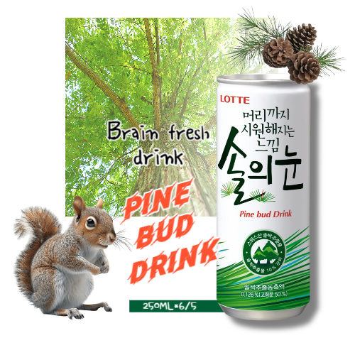 Lott Pine Bud Drink 250ml*6/5