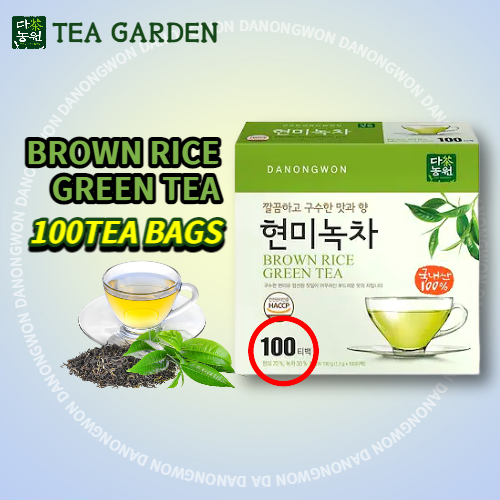 DN_Brown Rice Green tea 130g(1.3g*100tea bags)*16