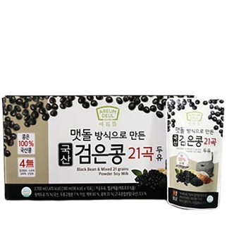 Areumdeul_Black bean and 21 Grains Soy milk (180ml*15)*3