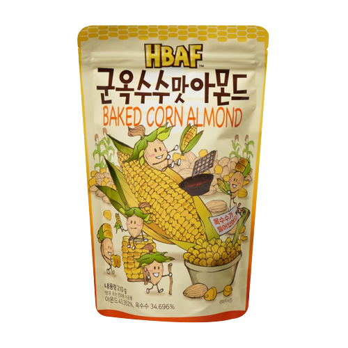 HBAF_Baked Corn Almond 210g*20