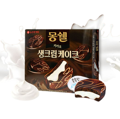 Lotte Snack_Mongswel Cacao 384g*8