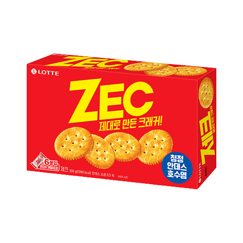 Lotte Snack_ZEC Cracker 300g*12