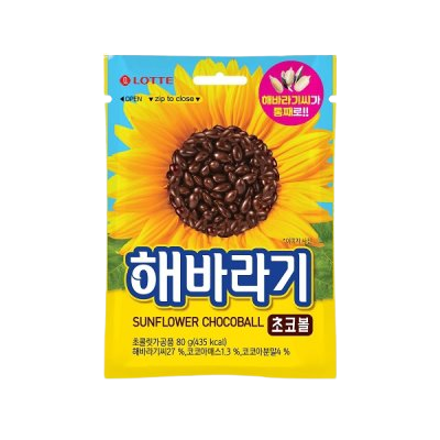 Lotte Snack_Sunflower Chocoball (30g*10)*4