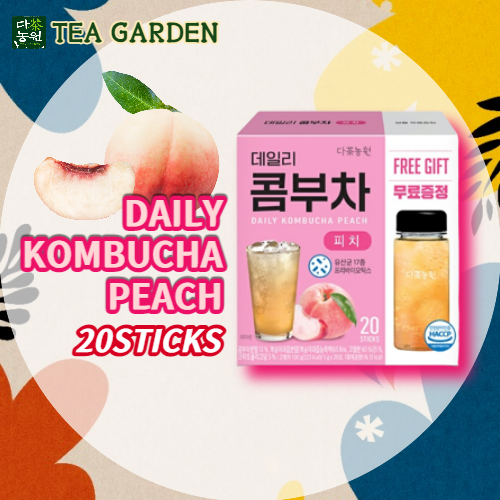 DN_Daily Kombucha Peach 100g(5g*20T)*12