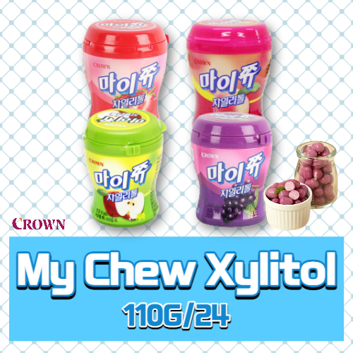 Crown Snack_My Cew Xylitol 110g*24