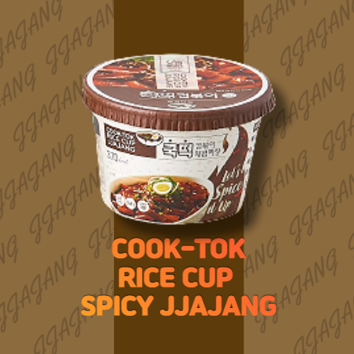 SJ_Cook-tok Rice cup Spicy Jjajang144g*16