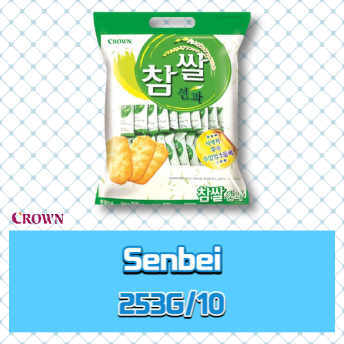 Crown Snack_Senbei 253g*10