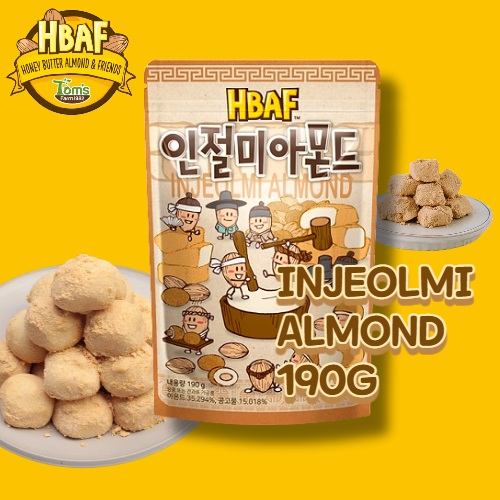 HBAF_Injeolmi Almond 190g*20